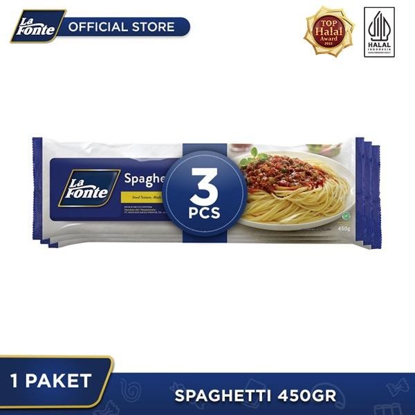 

H48Y 3 Pcs - LaFonteSpaghetti 450 Gr