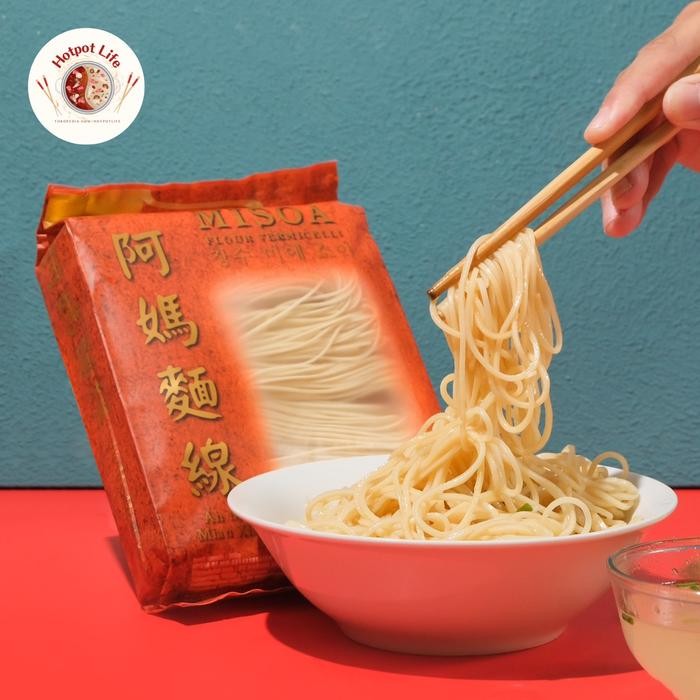 

H48Y Misoa Ah Ma Mian Xian Tebal/Misua Kreasi Eats/Longevity Noodle Miesoa