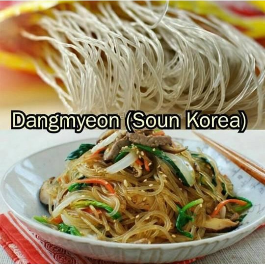 

H48Y Dangmyeon / Soun Korea Untuk Japchae / Sweet Potato Glass Noodle 500G