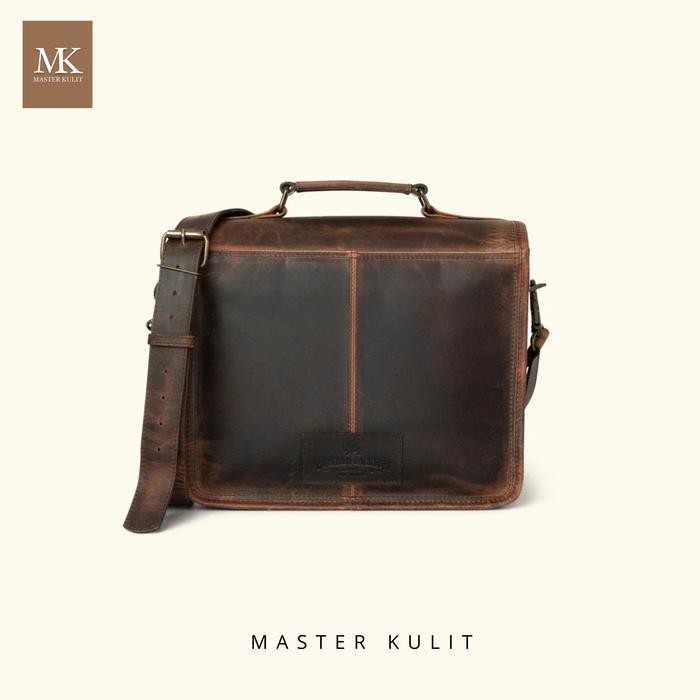 Tas Kamera Kulit 1000% Asli Crezy Horse Vintage Dslr Slr Mk39