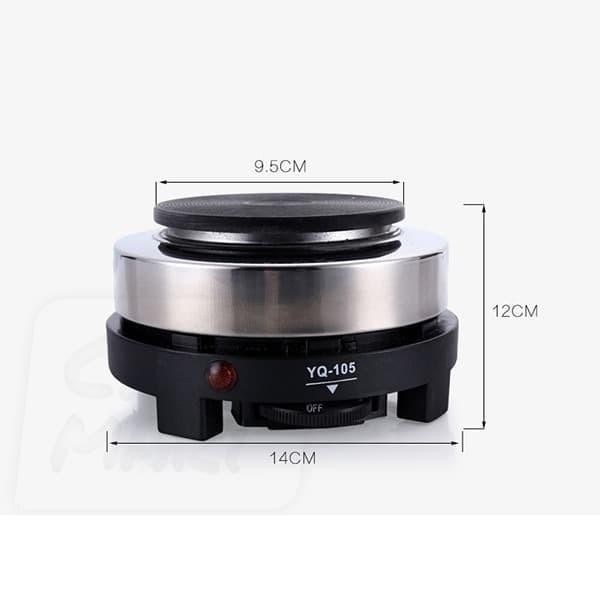 Kompor Listrik Mini Portabel Pemanas Air Mokapot Coffee & Tea Maker