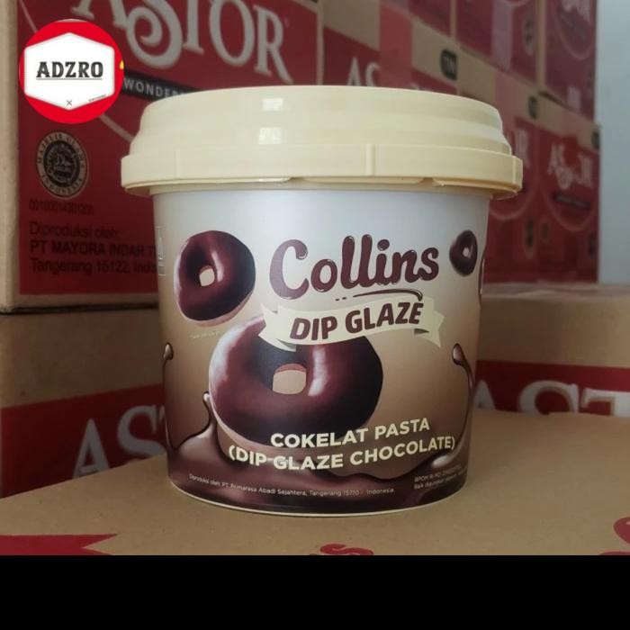 

Selai Pasta Collins Dip Glaze 1kg Rasa Chocolate