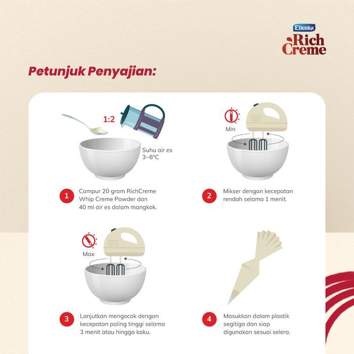 

RichCreme Whip Creme 200 gr Twinpack