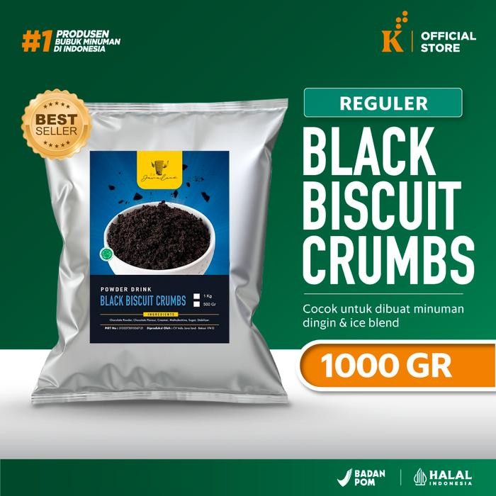 

Toping Black Biscuit Crumbs 1 Kg Javaland