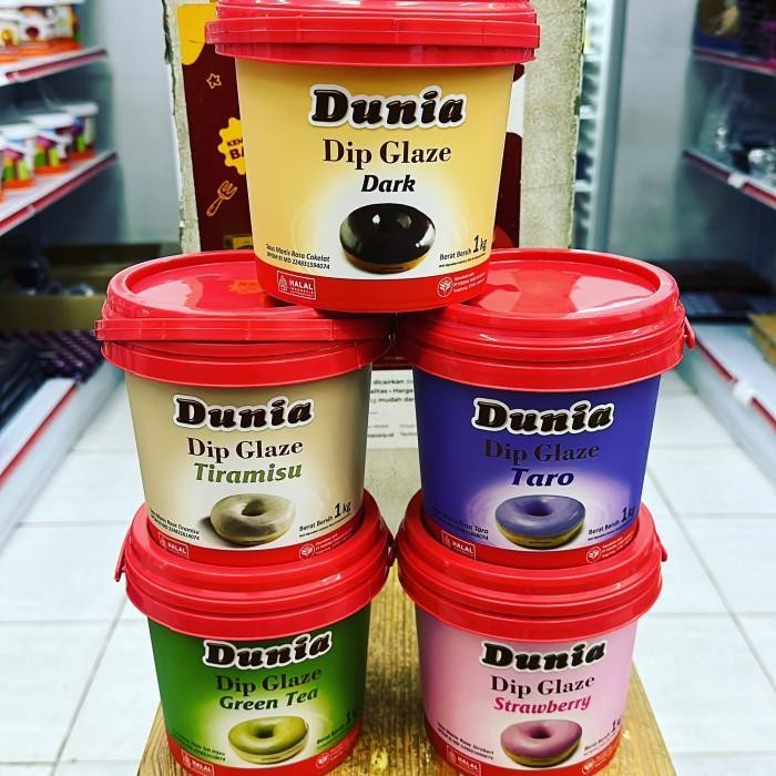 

Dunia Dip Donut Glaze 1kg lapisan donut