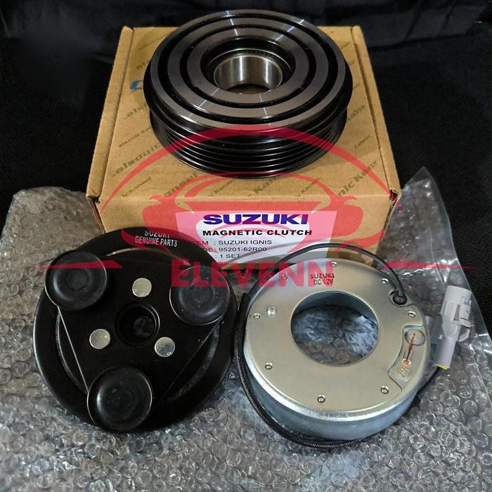 Magnet Clutch Suzuki Ignis Magnetic Pulley Pully Set Ac Mobil