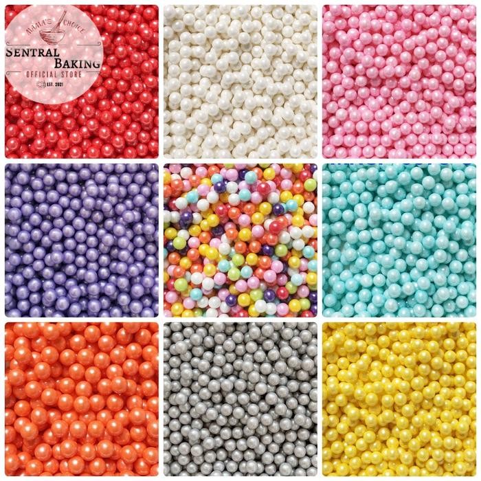 

SPR-168 Sprinkle Mutiara Ungu 6mm (M3-E) Springkel Sprinkel Hiasan Kue