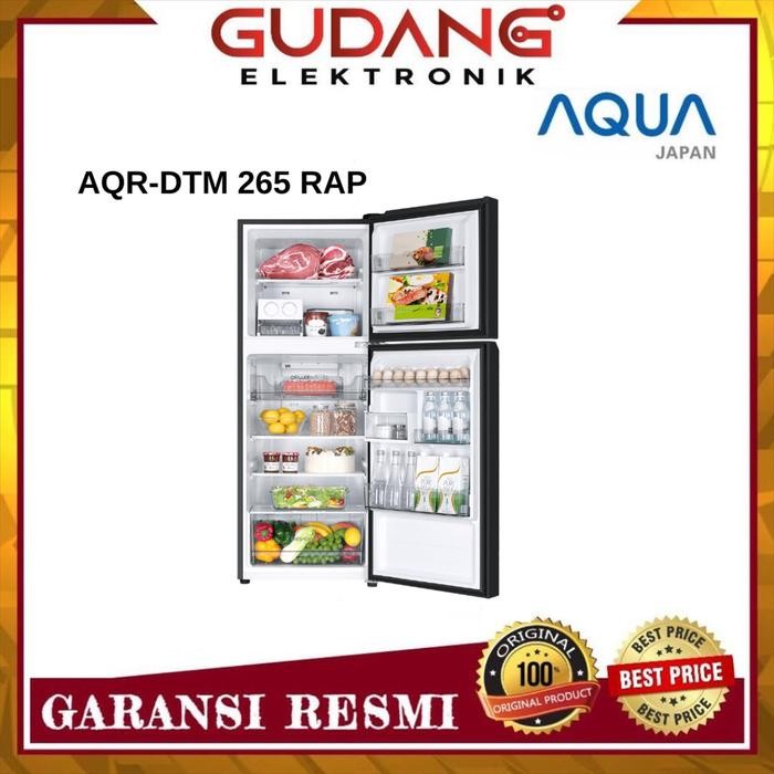 Kulkas Aqua Aqr-Dtm285Rap Kulkas 2 Pintu Aqua Aqr Dtm 285 Rap