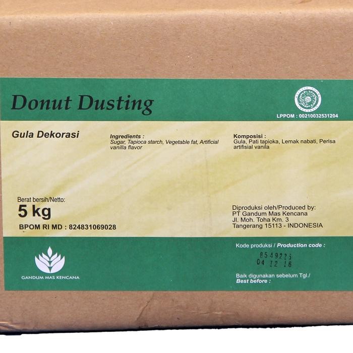 

Haan Donut Dusting 1 Kg Gula Dekorasi Taburan Donat