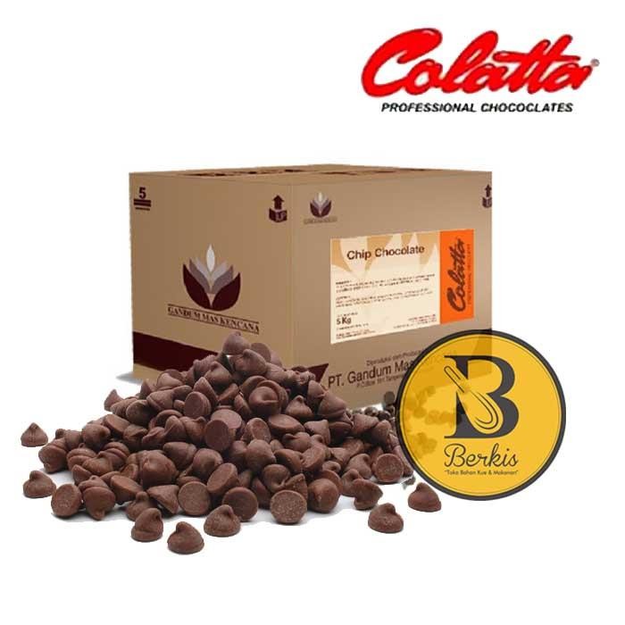 

Colatta Choco Chips Besar 500 gr Repack ; Chocochip Collatta