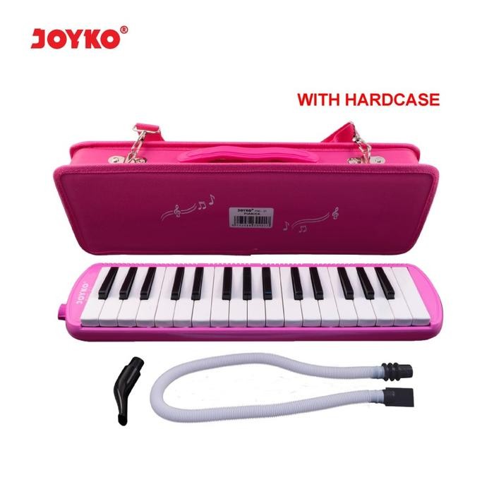Pianika Joyko Pnc-21 Warna Pink - Pianica Tiup Hard Case Spt Yamaha