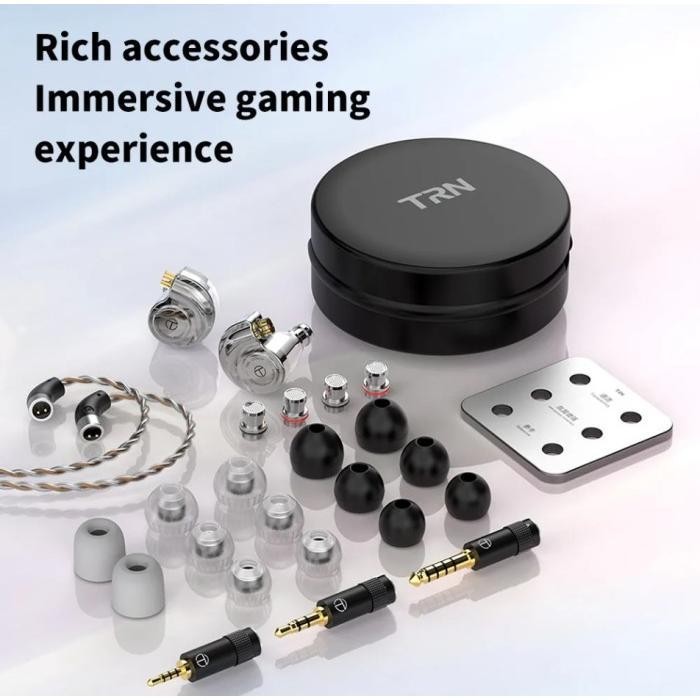 Trn Conch Earphone Dlc Diamond Diaphragm Dynamic In-Ear Monitors
