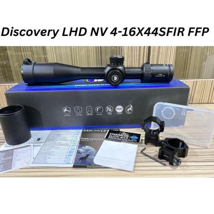 Cuci Gudang Produk Original Telescope Teleskop Discovery Lhd Nv 4-16X44Sfir Ffp Packing Aman