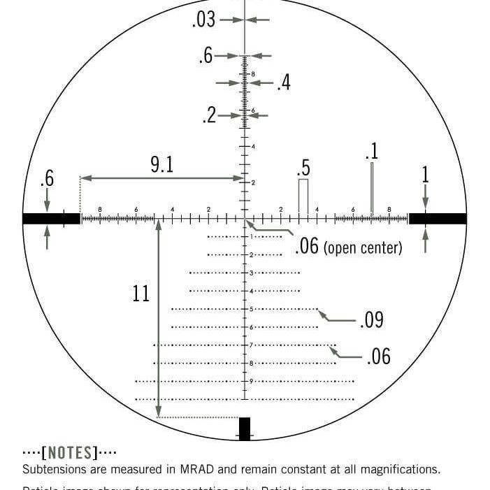 Vortex Diamonback 6-24x50 ffp mrad