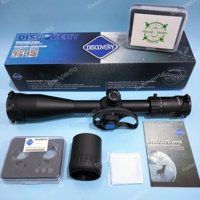 telescope discovery vtz 4-16x50 sf ffp