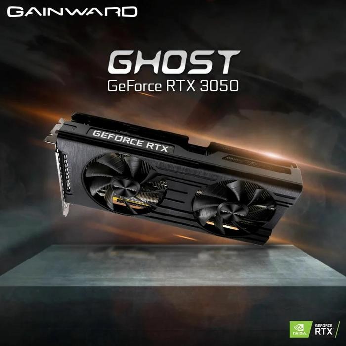Hemat Gainward Geforce Rtx 3050 / Rtx3050 Ghost 8Gb Gddr6