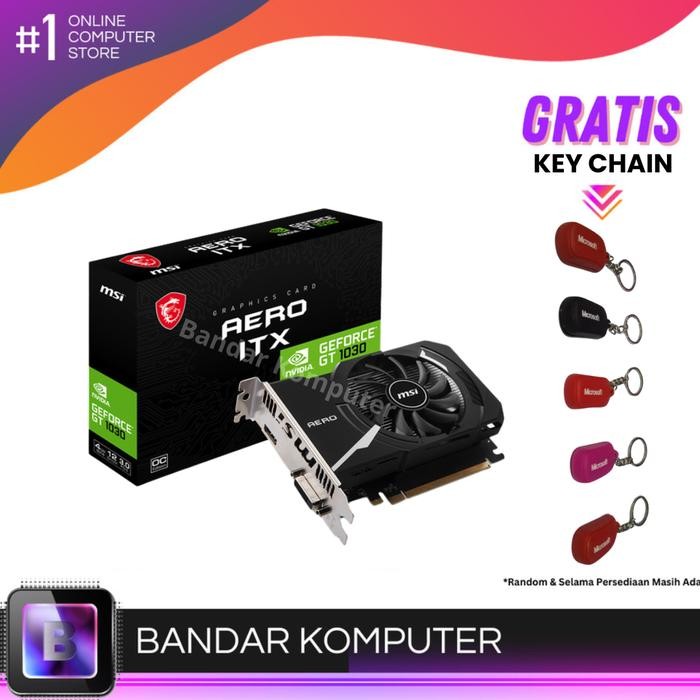 Termurah Vga Card Msi Geforce Gt 1030 Aero Itx Oc 4Gb - Gt1030 4 Gb Ddr4
