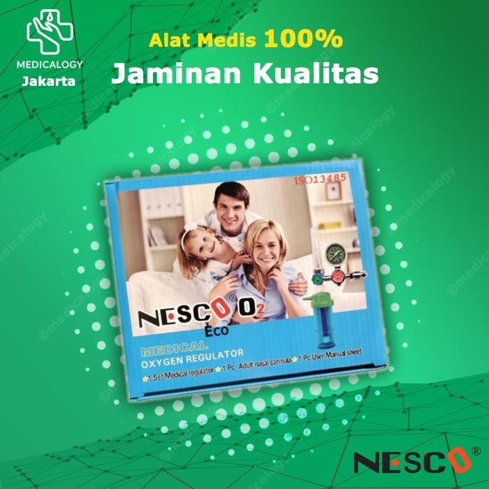 JTTOP" NESCO REGULATOR OKSIGEN / REGULATOR OXYGEN NESCO MEDIS