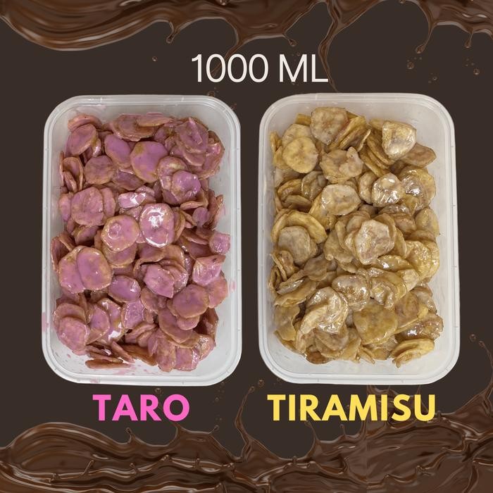

(BELI 1 GRATIS 1) KERIPIK COKLAT LUMER BY SALE PISANG MALANG KERIPIK PISANG LUMER 1000 ML