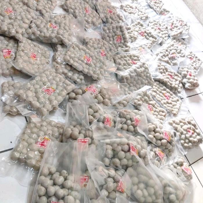 

CILOK/BASO ACI MENTAH ISI 100 BUTIR,BASO ACI/BAKSO ACI,BISA BUAT CAMPURAN MIE,SEBLAK,DLL.