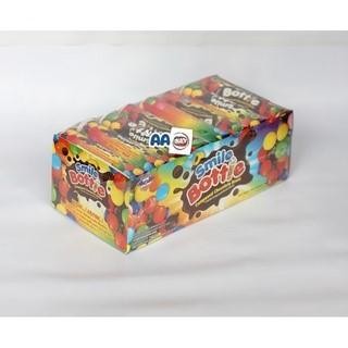 

COKLAT COMPUND BUTIRAN WARNA WARNI SMILE BOTTLE BOX ISI 24PC X10GR