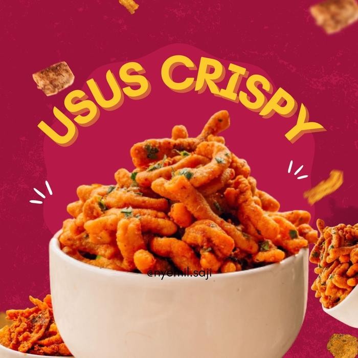 

USUS CRISPY 100 GRAM NYEMILSAJI