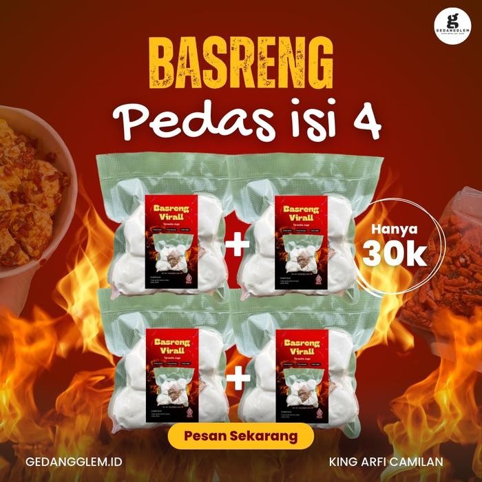 

PAKET LENGKAP BASRENG KERING PEDAS