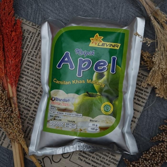 

KERIPIK APEL STANDART 100 GRAM KRIPIK BUAH MALANG