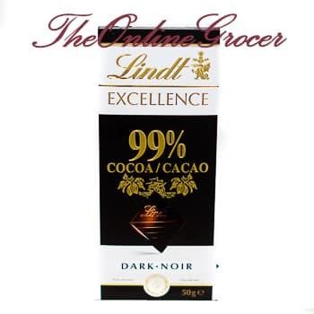 

LINDT EXCELLENCE DARK CHOCOLATE OR DARK CACAO 70% 90% OR 99%
