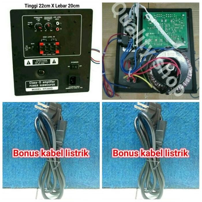 Modul Power Kit Subwoofer Super Bass Ht-300 Class D