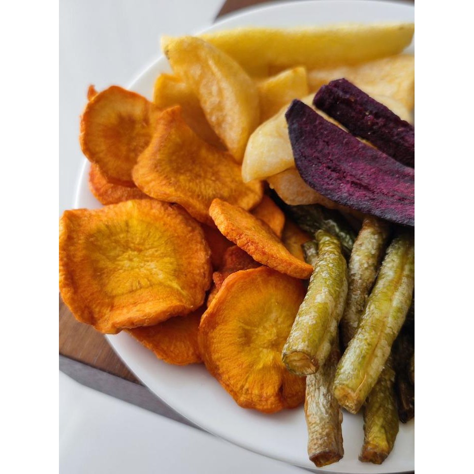 

KERIPIK SAYUR MIX ORIGINAL PREMIUM JUMBO VEGETARIAN VEGAN HALAL