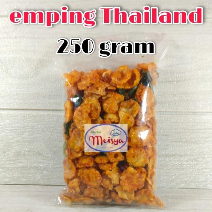 

TERLARIS KERIPIK EMPING MELINJO THAILAND PEDAS MANIS 250 GRAM
