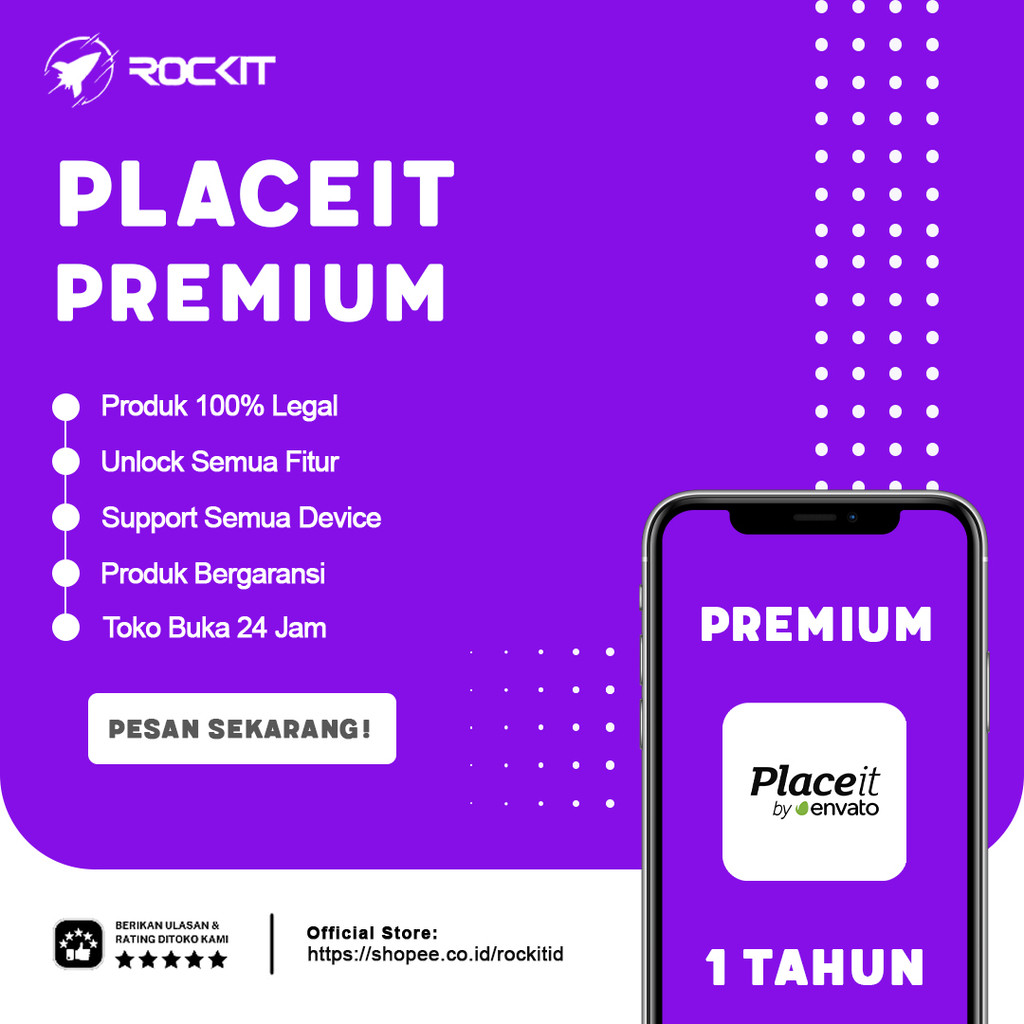 Placeit Premium 1 Bulan Unlimited Download