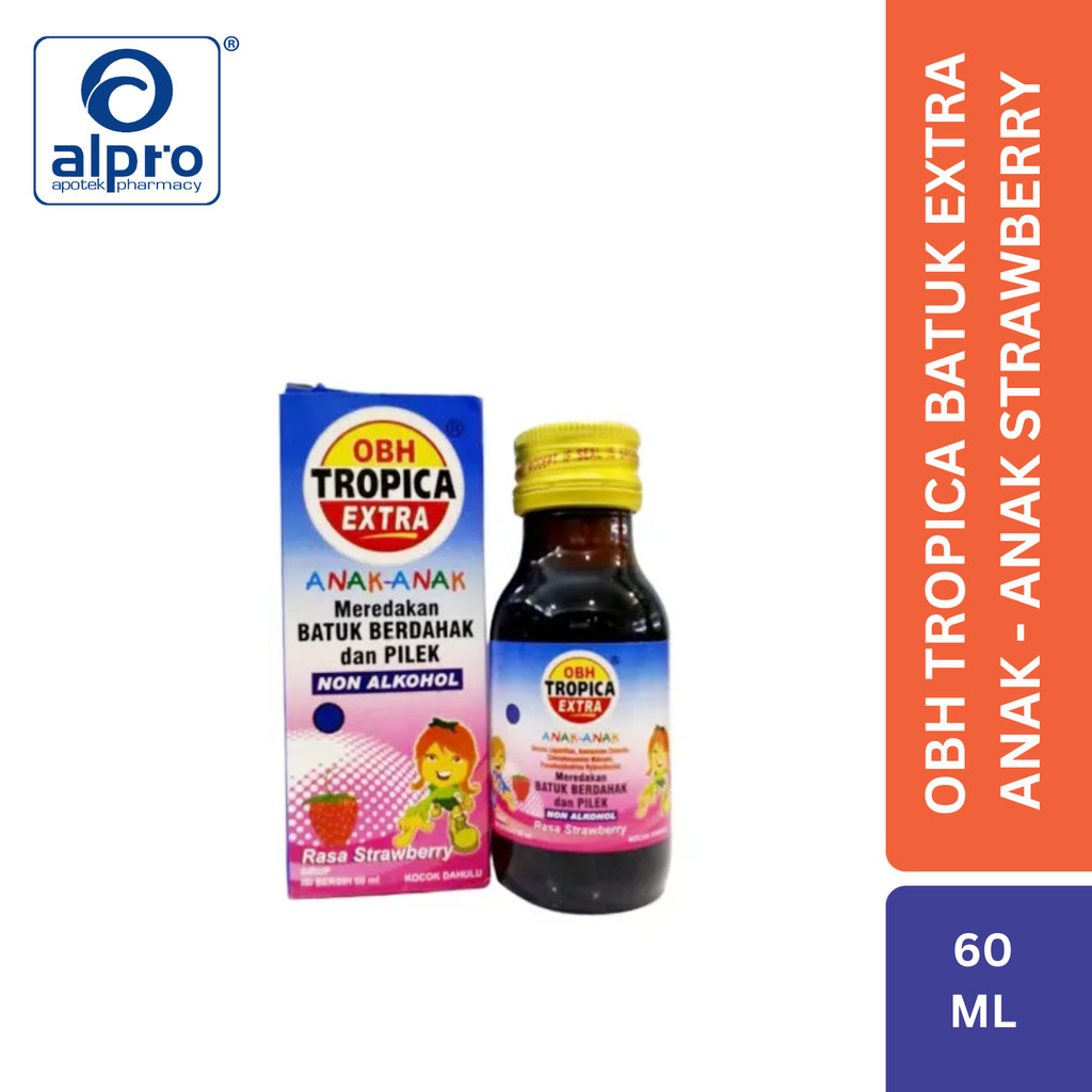 Obh Tropica Batuk Extra Strawberry 60Ml