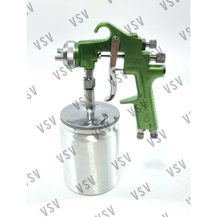 Bagus Tekiro Spray Gun F100 S Semprotan Cat Spet Cat Tabung Bawah Alat Semprot Cat