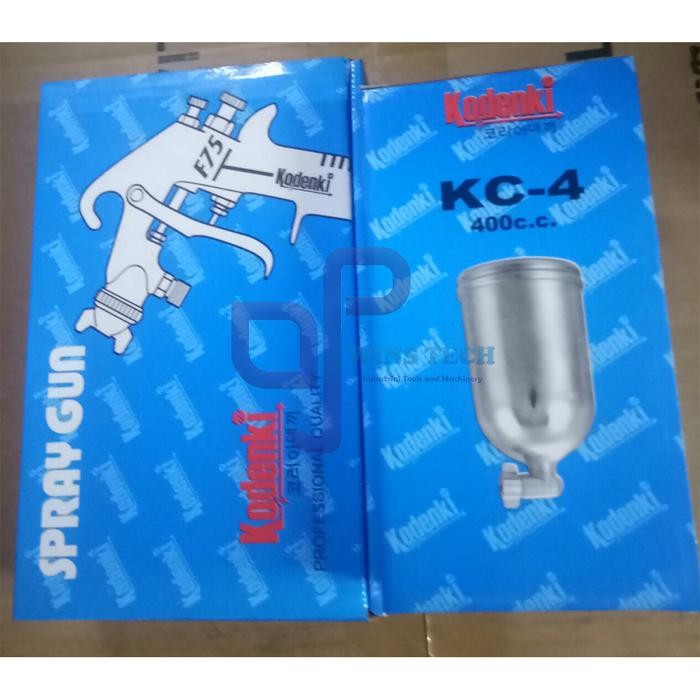 Grosir Spray Gun/Alat Semprot Cat Kodenki F75 Tabung Atas Original