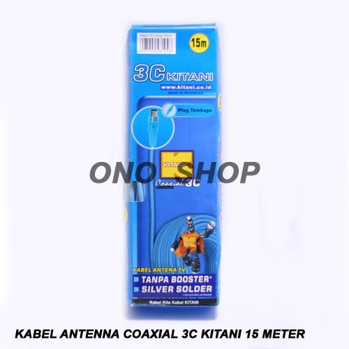 Kabel Antenna Coaxial 3C Kitani 15 Meter
