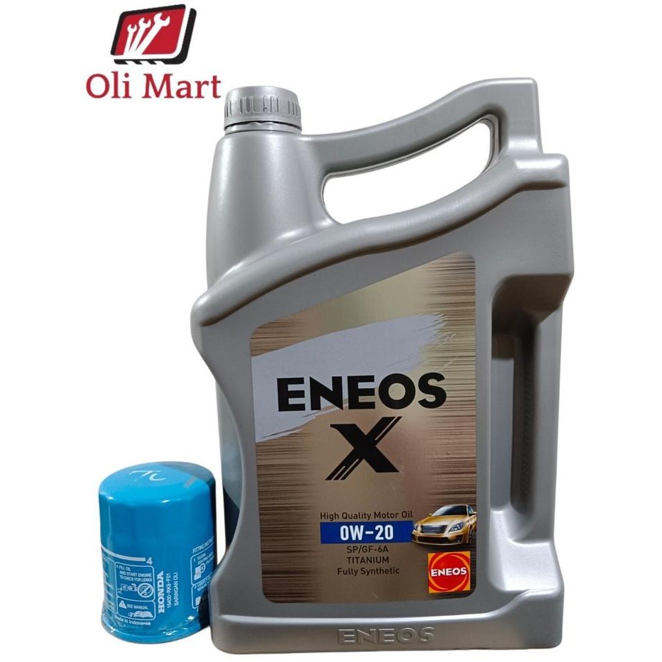 Oli Mesin Eneos 0W-20 Filter Oli Honda Jazz