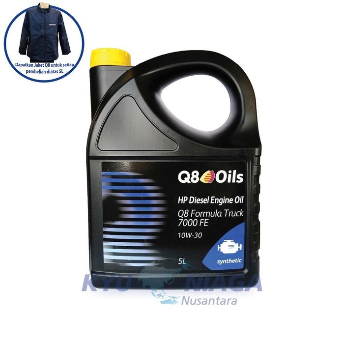 Q8 Formula Truck 7000 Fe 10W-30 (5 Liter/ Galon)