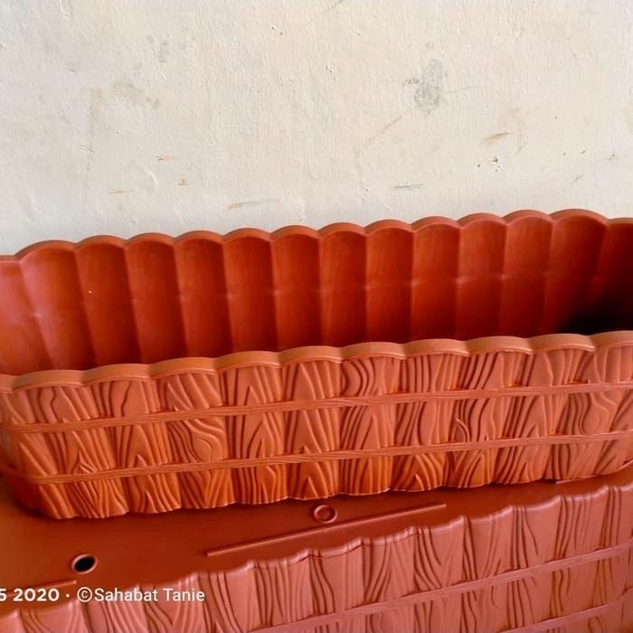 Mode Vintage Pot Panjang 70Coklat