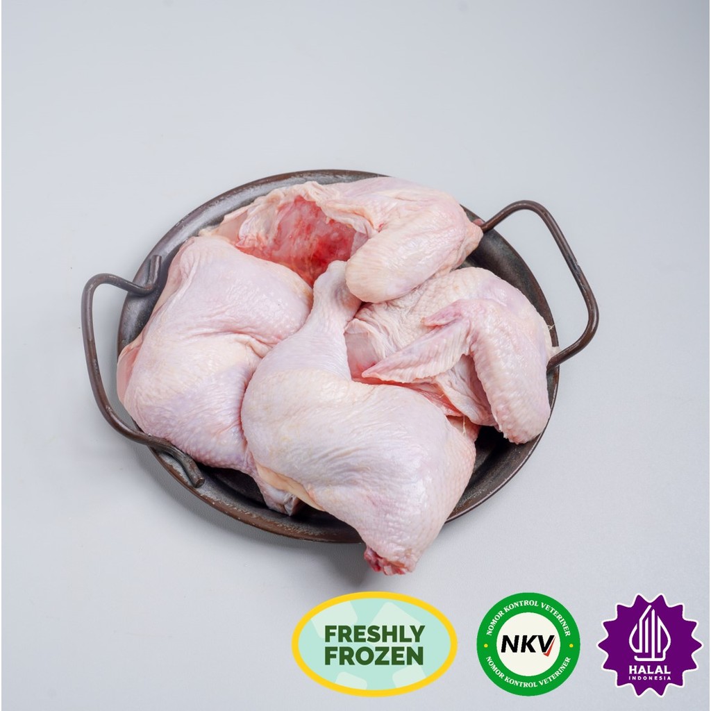 

Ayam Utuh Potong 4 650 gram