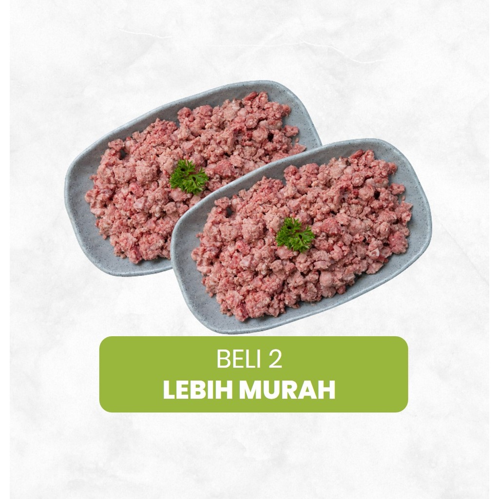 

Bundle - 2 x Daging Sapi Giling Ekonomis 500 gram