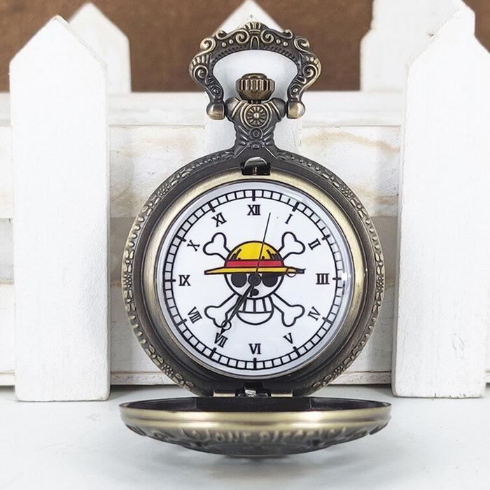 JAM SAKU ONE PIECE MONKEY D. LUFFY / KADO ULANG TAHUN UNTUK PENGGEMAR ANIME DAN KOLEKTOR ONE PIECE