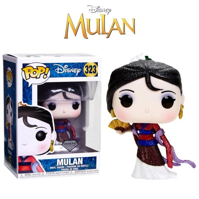 Original Funko POP Disney Mulan - Dancing Mulan (Diamond Glitter)