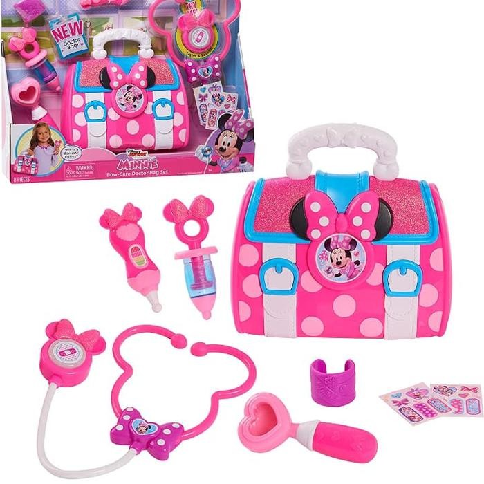 Disney Junior Minnie Mouse Doctor Bag Set Complete