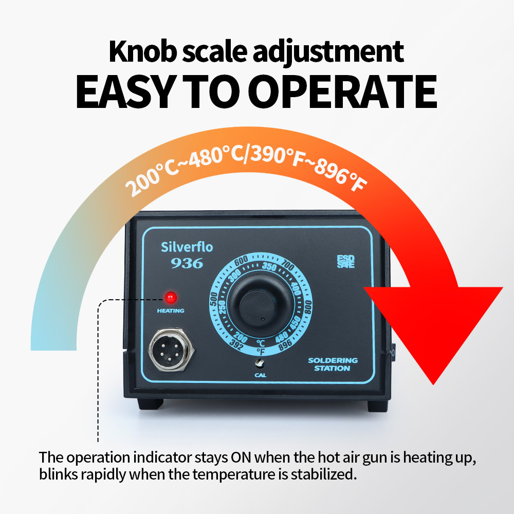 Soldering Station 936 Welding Rework Station Mini Soldering Iron Station for BGA SMD PCB