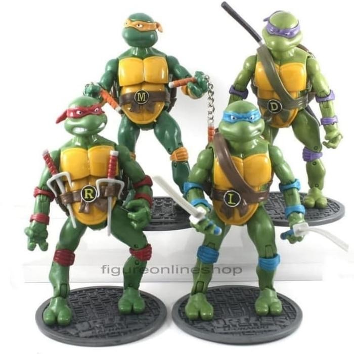Action Figure Ninja Turtles TEENAGE MUTANT NINJA TURTLES MTNT set 4