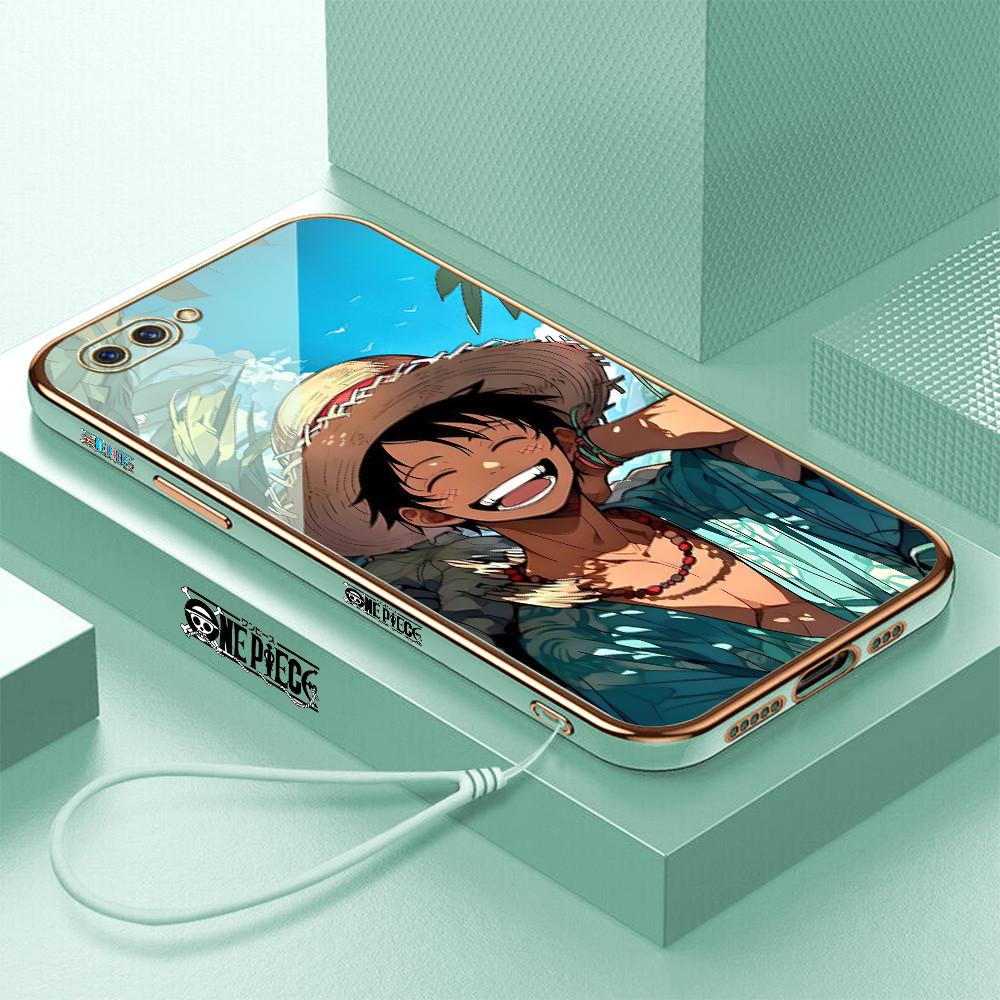 [Pengiriman lokal] Realme C1 C2 C2S C3 C11 2021 C12 C15 C17 C25 U1 X A1K  Casing HP Pola Monkey D Lu