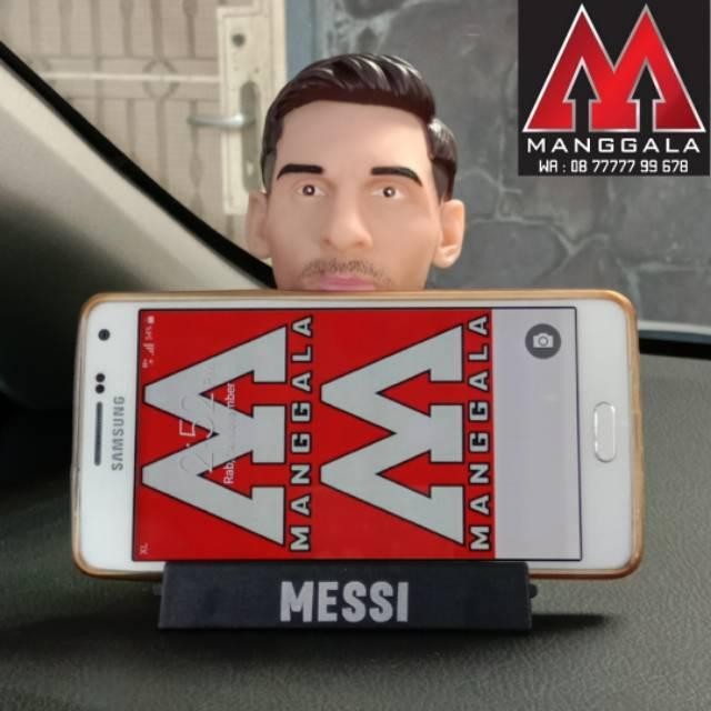 (Allthebest) Boneka Pajangan Bobble Head Goyang Dashboard Mobil Messi