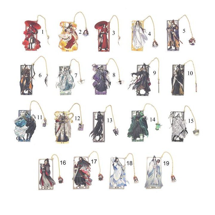 

SIAPKIRIM bookmark pems buku besi tian guan ci fu mo dao zu shi READY STOCK